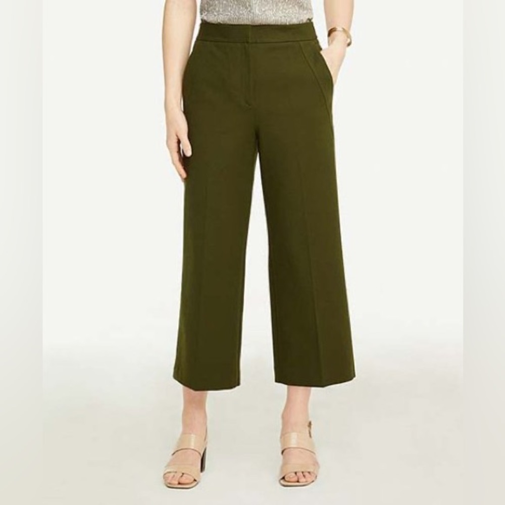 Ann Taylor Factory High Rise Wide Leg Pants